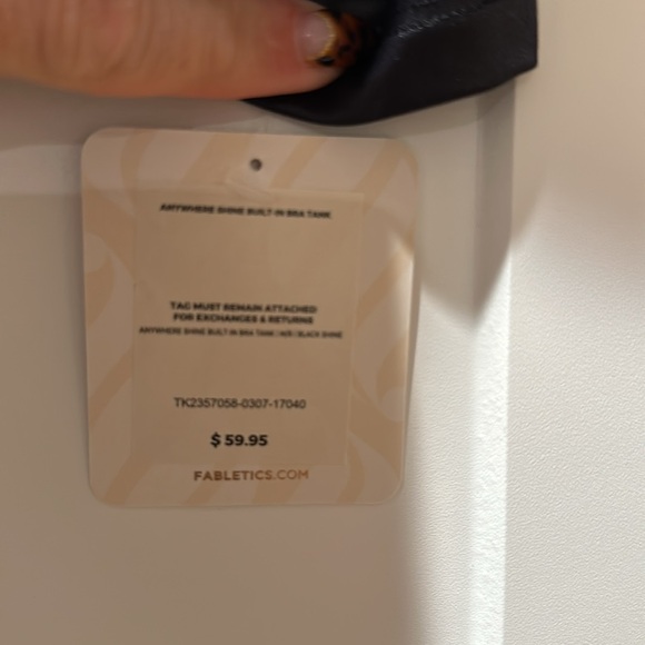 Fabletics workout top NWT. - Picture 4 of 4